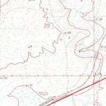 United States Geological Survey Kipp Lake, MT (1968, 24000-Scale) digital map