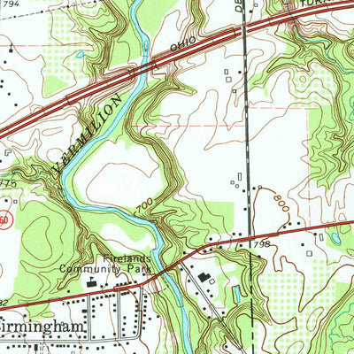 United States Geological Survey Kipton, OH (1969, 24000-Scale) digital map