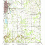 United States Geological Survey Kirby Lake, TX (1957, 62500-Scale) digital map