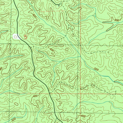 United States Geological Survey Kirby, MS (1988, 24000-Scale) digital map