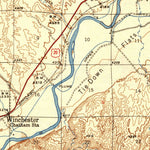 United States Geological Survey Kirby, WY (1946, 62500-Scale) digital map