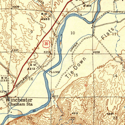 United States Geological Survey Kirby, WY (1946, 62500-Scale) digital map