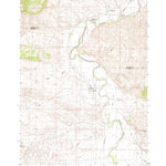 United States Geological Survey Kirby, WY (1985, 24000-Scale) digital map