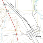 United States Geological Survey Kirby, WY (2021, 24000-Scale) digital map