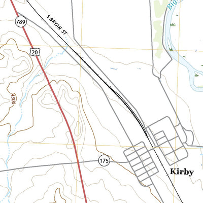 United States Geological Survey Kirby, WY (2021, 24000-Scale) digital map