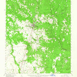 United States Geological Survey Kirbyville, TX (1958, 62500-Scale) digital map