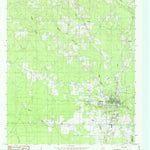 United States Geological Survey Kirbyville, TX (1984, 24000-Scale) digital map