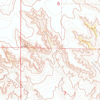 United States Geological Survey Kirchnavy Butte, CO (1978, 24000-Scale) digital map
