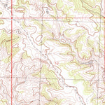 United States Geological Survey Kirkendal Flat, MT (1985, 24000-Scale) digital map