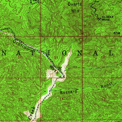 United States Geological Survey Kirkland, AZ (1947, 62500-Scale) digital map