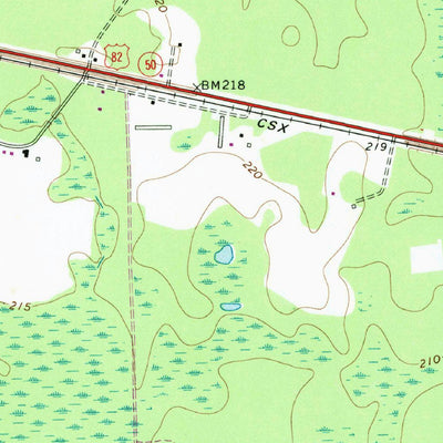 United States Geological Survey Kirkland, GA (1972, 24000-Scale) digital map