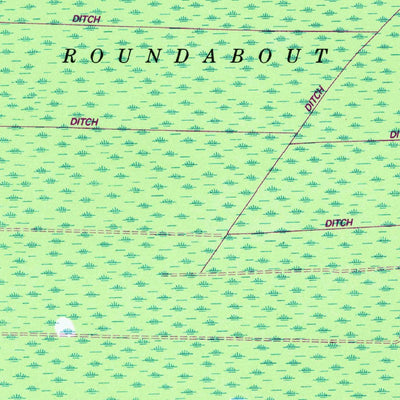 United States Geological Survey Kirkland, GA (1972, 24000-Scale) digital map