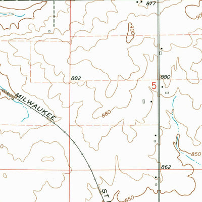 United States Geological Survey Kirkland, IL (1968, 24000-Scale) digital map