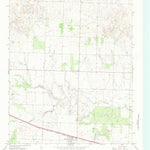 United States Geological Survey Kirkland North, TX (1967, 24000-Scale) digital map