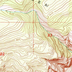 United States Geological Survey Kirkland Park, WY (1952, 24000-Scale) digital map