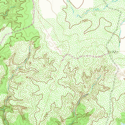 United States Geological Survey Kirkland South, TX (1967, 24000-Scale) digital map