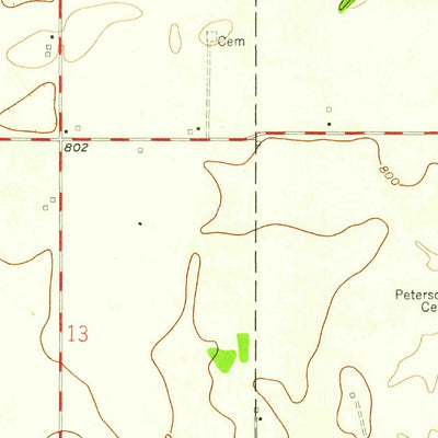 United States Geological Survey Kirkpatrick, IN (1958, 24000-Scale) digital map