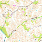 United States Geological Survey Kirksville, KY (1952, 24000-Scale) digital map
