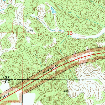 United States Geological Survey Kirkville, MS (1965, 24000-Scale) digital map