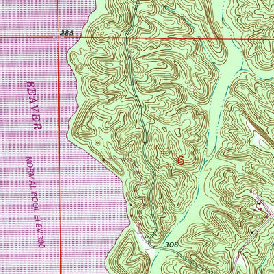 United States Geological Survey Kirkville, MS (1992, 24000-Scale) digital map