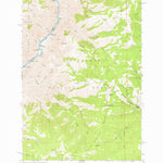 United States Geological Survey Kirkwood Creek, ID-OR (1963, 24000-Scale) digital map