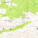 United States Geological Survey Kirkwood Creek, ID-OR (1963, 24000-Scale) digital map