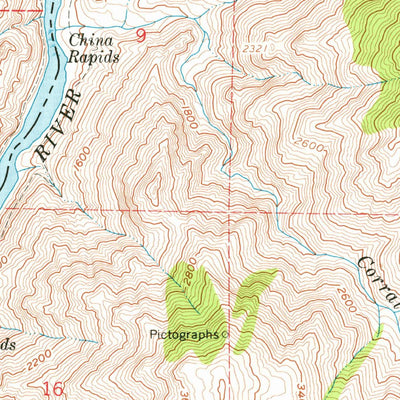 United States Geological Survey Kirkwood Creek, ID-OR (1963, 24000-Scale) digital map