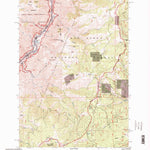 United States Geological Survey Kirkwood Creek, ID-OR (1995, 24000-Scale) digital map