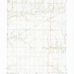 United States Geological Survey Kirkwood East, IL (1982, 24000-Scale) digital map