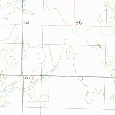 United States Geological Survey Kirkwood East, IL (1982, 24000-Scale) digital map