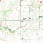 United States Geological Survey Kirkwood East, IL (1982, 24000-Scale) digital map