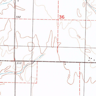 United States Geological Survey Kirkwood East, IL (1998, 24000-Scale) digital map