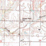 United States Geological Survey Kirkwood East, IL (1998, 24000-Scale) digital map