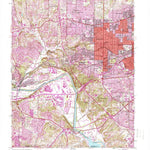 United States Geological Survey Kirkwood, MO (1954, 24000-Scale) digital map