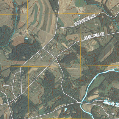 United States Geological Survey Kirkwood, PA (2010, 24000-Scale) digital map