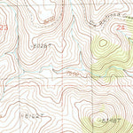 United States Geological Survey Kirkwood Spring, CA-NV (1989, 24000-Scale) digital map