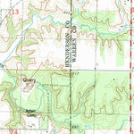 United States Geological Survey Kirkwood West, IL (1982, 24000-Scale) digital map