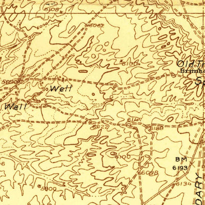 United States Geological Survey Kirtland, NM (1927, 96000-Scale) digital map