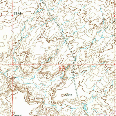 United States Geological Survey Kirtland, NM (1966, 24000-Scale) digital map