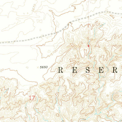 United States Geological Survey Kirtland SW, NM (1966, 24000-Scale) digital map