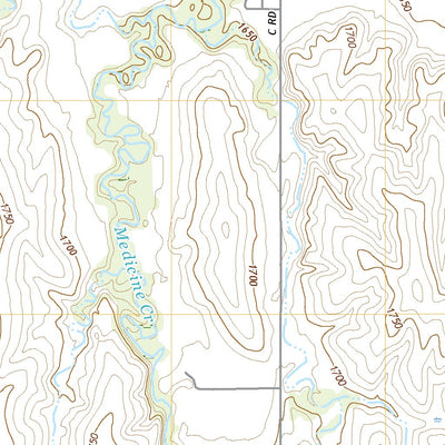 United States Geological Survey Kirwin, KS (2022, 24000-Scale) digital map