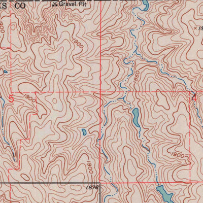 United States Geological Survey Kirwin SW, KS (1961, 24000-Scale) digital map