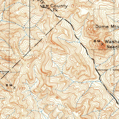 United States Geological Survey Kirwin, WY (1904, 125000-Scale) digital map