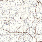 United States Geological Survey Kisatchie, LA (1942, 62500-Scale) digital map