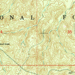United States Geological Survey Kisatchie, LA (1954, 24000-Scale) digital map