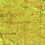 United States Geological Survey Kisatchie, LA (1954, 62500-Scale) digital map