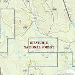 United States Geological Survey Kisatchie, LA (2020, 24000-Scale) digital map