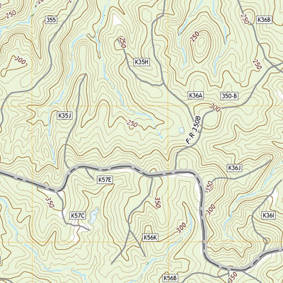 United States Geological Survey Kisatchie, LA (2020, 24000-Scale) digital map