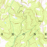 United States Geological Survey Kisinger Lakes, WY (1956, 24000-Scale) digital map