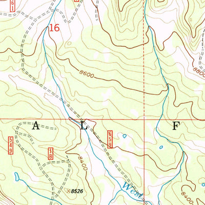 United States Geological Survey Kisinger Lakes, WY (1991, 24000-Scale) digital map